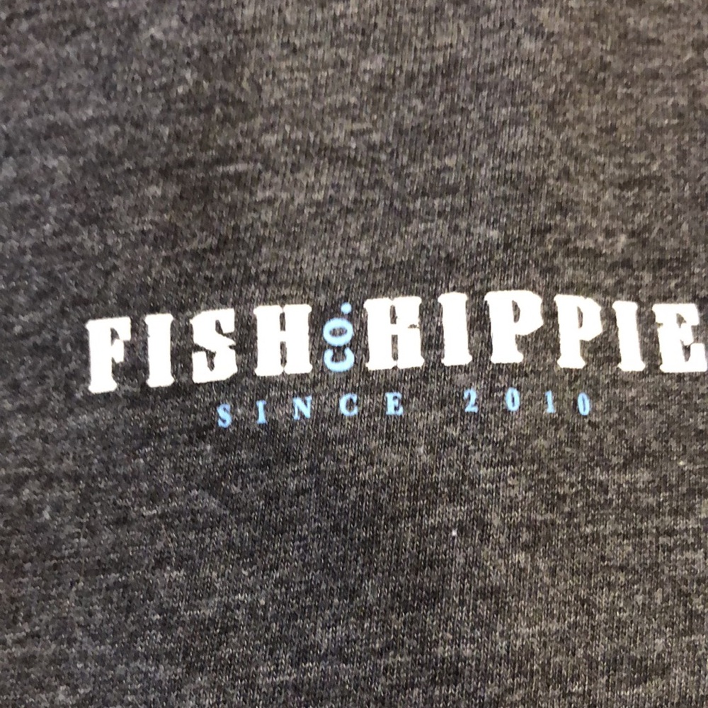FISH HIPPIE Mens T Shirt - Picture 4 of 5